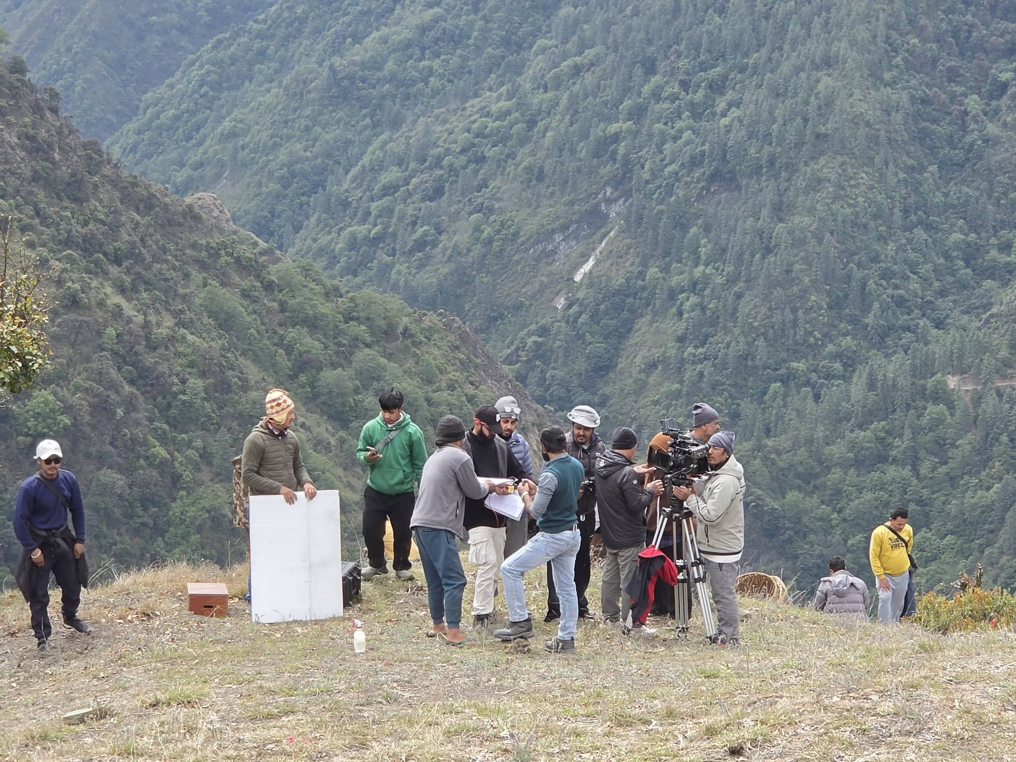 गुर्जामा पहिलोपटक चलचित्र छायाङ्कन
